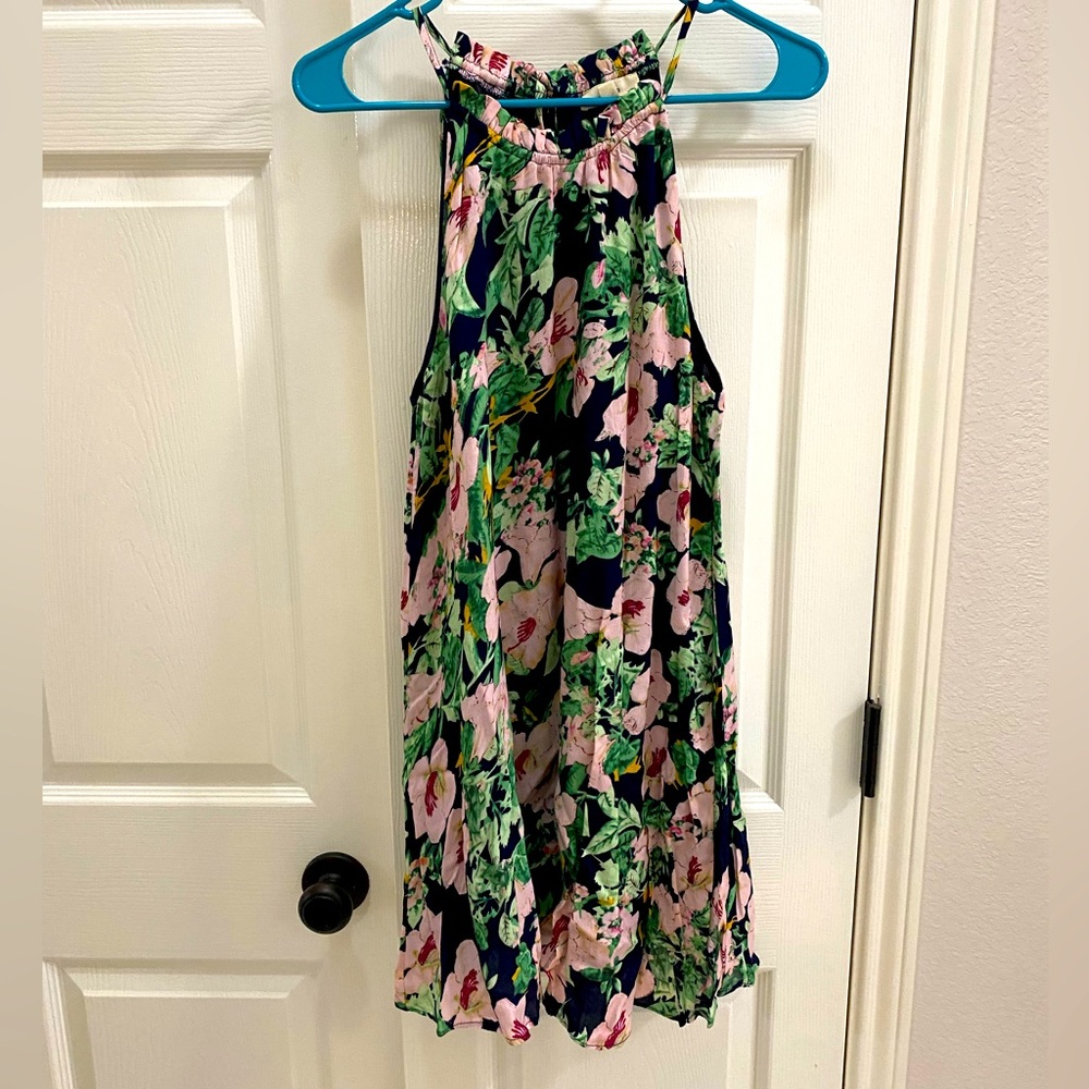 Women’s Halter Shift Dress (Knee Length)